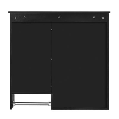Armoire à pharmacie murale l 29,5 "x P 7" avec support et tablette réglable