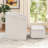 Braedin 28" Wide Modern Upholstered Accent Chair With Storable Ottoman-2102807145