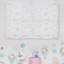 Panneau mural rose artificiel