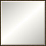 Black and Silver Old World Mirror