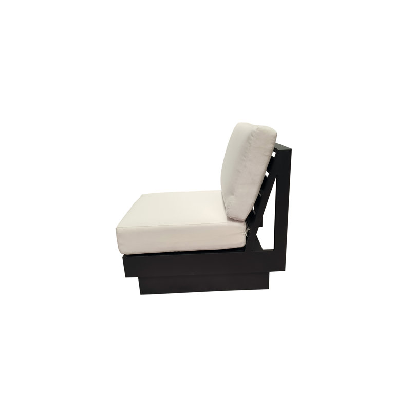 Lucca 4-Piece Outdoor Seating Group with Swivel Chairs and Sunbrella Cushions