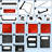 ??heavy-duty 4-tier Auto Diagnostic Trolley - Anti-rust Cabinet With 360° Rotating Casters & Secure Lock, Red & Black