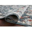 Tapis bleu / rouille Fiorillo-199806002