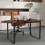 Table de bureau 71 po ovale