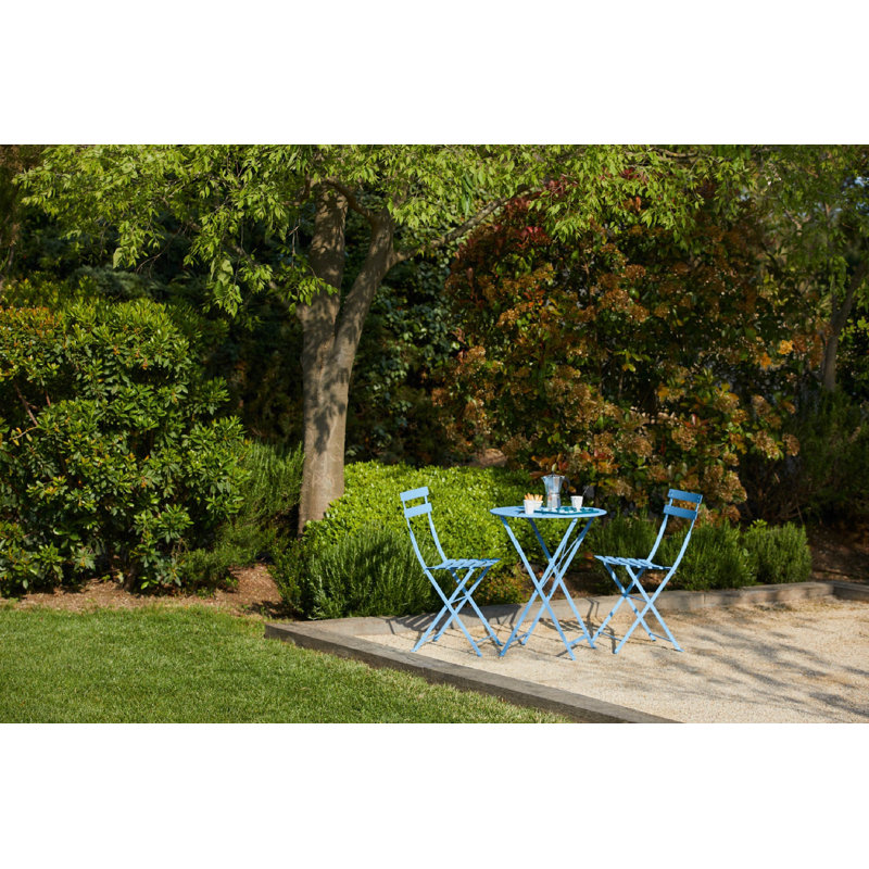 Bistro Outdoor Dining Side Chair, Clay Gray