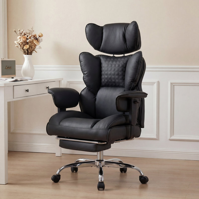 Fauteuil de bureau ergonomique Big & Tall, Noir