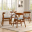 Ing Solid Wood Side Chair Indoor Upholstered Dining Chair-298427974