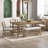 6-Piece Retro Farmhouse Style Dining Set-1404478453-1396215474-1396215475
