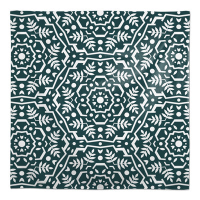 Nappe florale en polyester