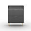 Modern 12 Pair Shoe Storage Cabinet with Doors,Adjustable Shelves-899838612