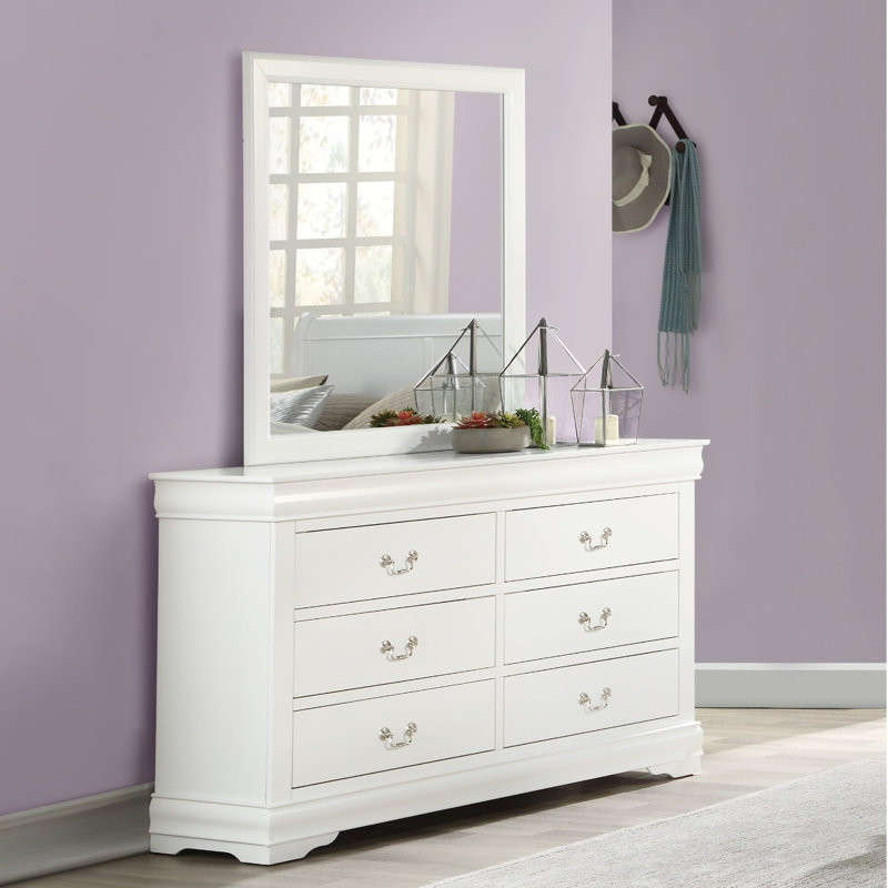 Commode Goldene, Blanc