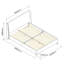 Carmer Upholstered Bed Frame-200327959