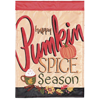 Garden Flag Happy Pumpkin Spice Season