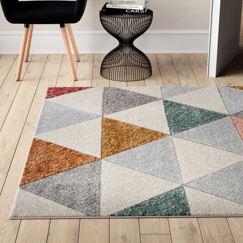 Alzado Geometric Area Rug, Rectangle 160cm x 220cm