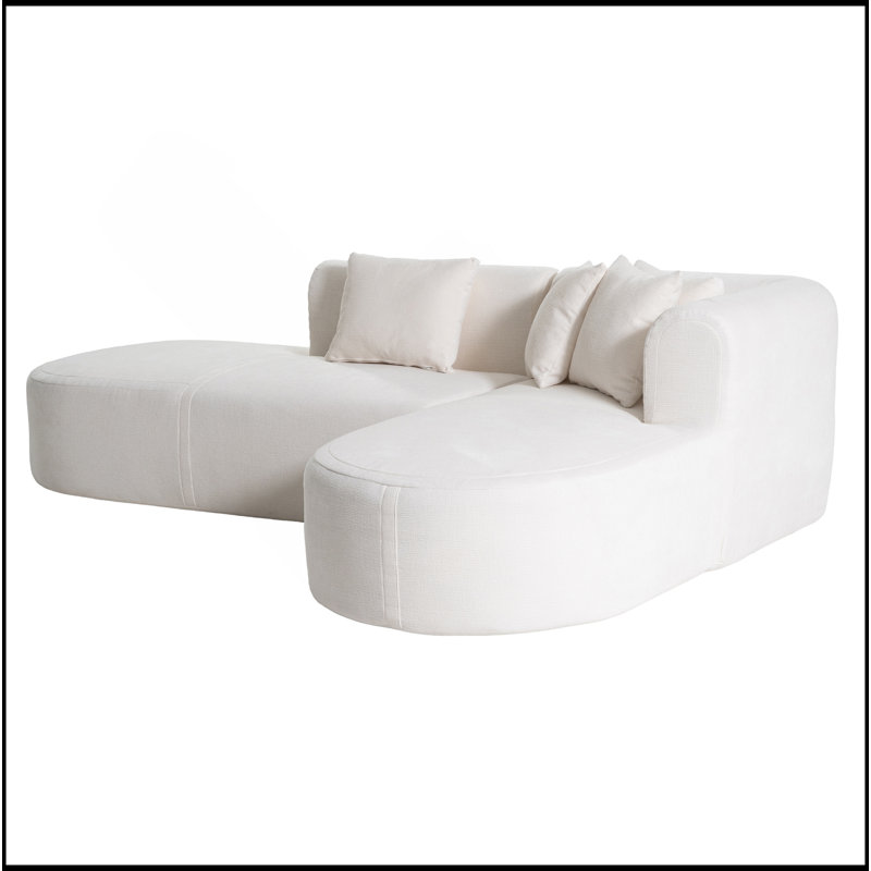 Canapé d'angle Mirod, Beige
