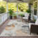 Machine Washable Indoor/Outdoor Micelotta ACN2346 Abstract Rug