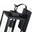 Schock Matte Black Outdoor Wall Lantern With Dusk To Dawn-555991515