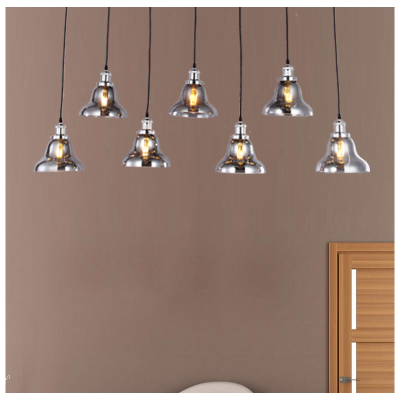 Luminaire suspendu sphère 7 lumières Daughtry