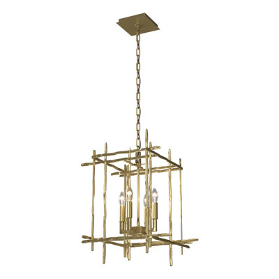 Tura 4 - Light Rectangle Chandelier