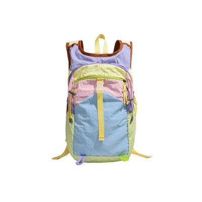 Sac à dos de randonnée léger à grande capacité Sac à dos de voyage imperméable multicolore pour le sport en plein air