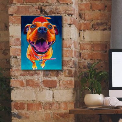 " Happy Go Lucky " by Dawg Painter