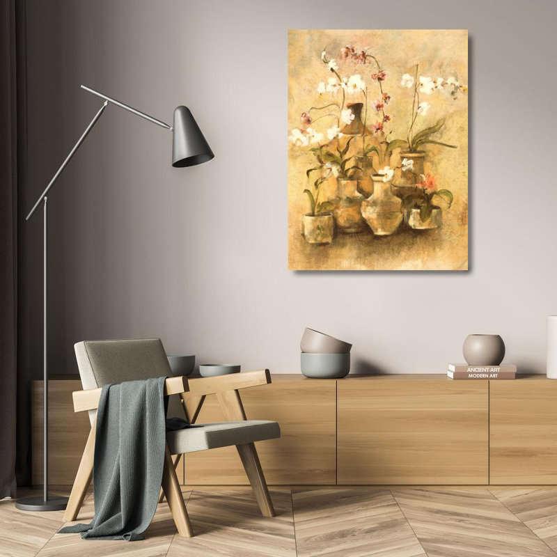Arrangement d'orchidées I, H 24 po x l 18 po