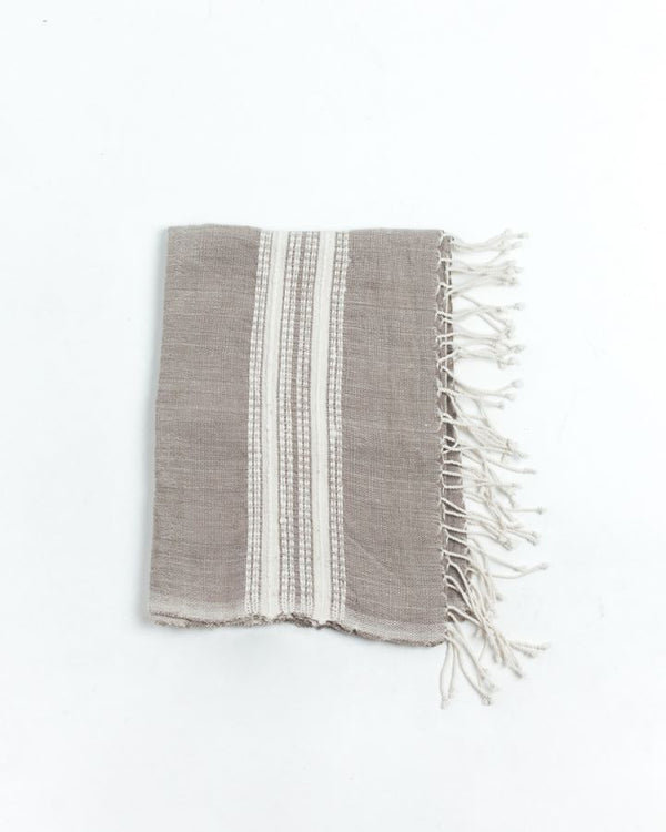 Aden Cotton Hand Towel, Gray