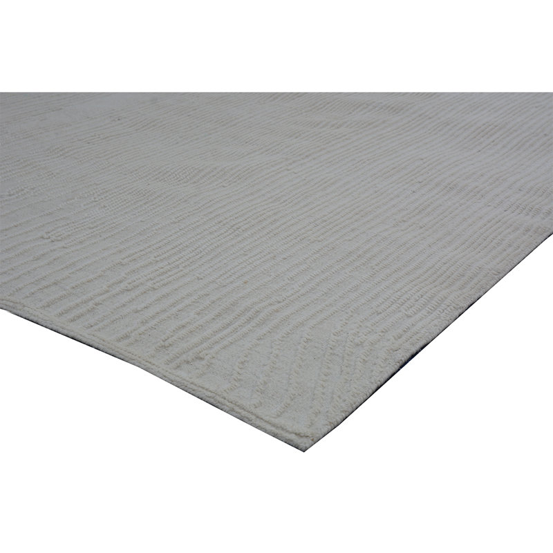 Tapis gris en laine noué à la main, Rectangle 12 pi x 15 pi
