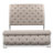 Colchester King Upholstered & Tufted Sleigh Bed-104346026