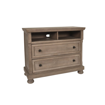 Aceves Wood Media Console