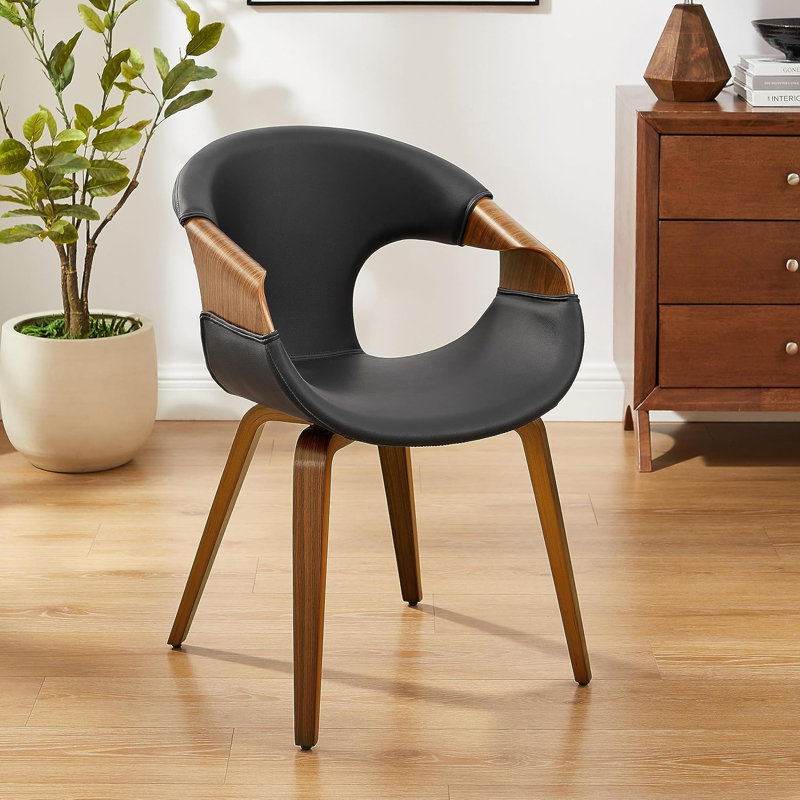 Janaan 54Cm Wide Armchair, Black, Brown
