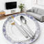 Regal 20-Piece Stainless Steel Silverware Set, 18/10 Dishwasher Safe Flatware With Tapered Column Handles For Formal And Everyday Dining
