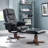 Guillot Swivel Recliner with Footstool-10381947