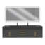 Ensemble de meuble-lavabo double mural 72 "avec miroir Nile-87466744-87466746-87466752
