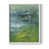 White Single Picture Framed