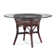 Boone Round Glass Dining Table