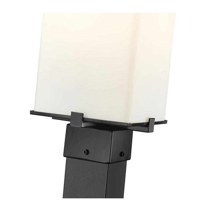 Luminaire d'extérieur 2 lumières Ahmauri, H 114 po x l 9,25 po x P 9,25 po