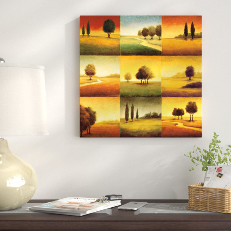 «Landscape Perspectives» par Gregory Williams - Impression sur toile tendue sur châssis tendue avec châssis, Toile tendue