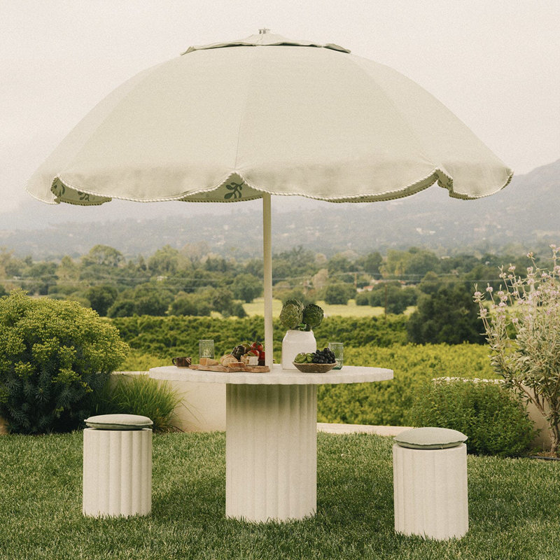 Patio 90'' W Umbrella, Green