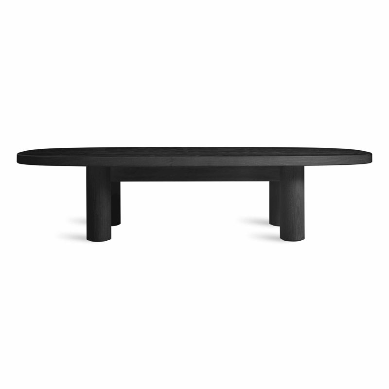 Good Times Solid Wood Coffee Table, Black Ash