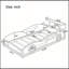 Lit de voiture de course en bois, lit plateforme simple en forme de voiture avec roues pour adolescents, rouge et jaune, design accrocheur et fonctionnel-129171745