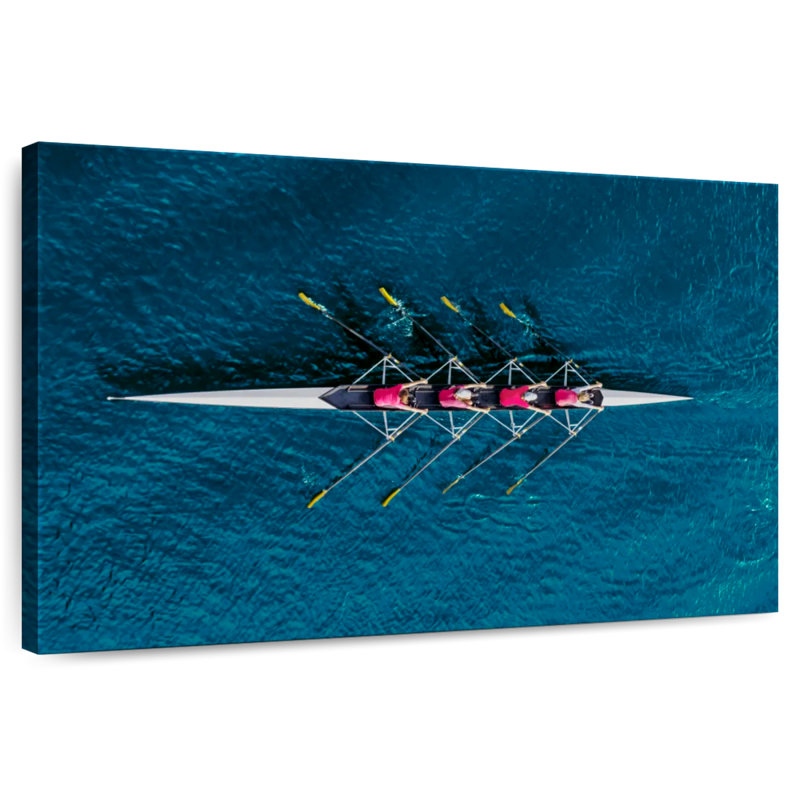 Sireci Women Rowing Team, 26" H x 39" W