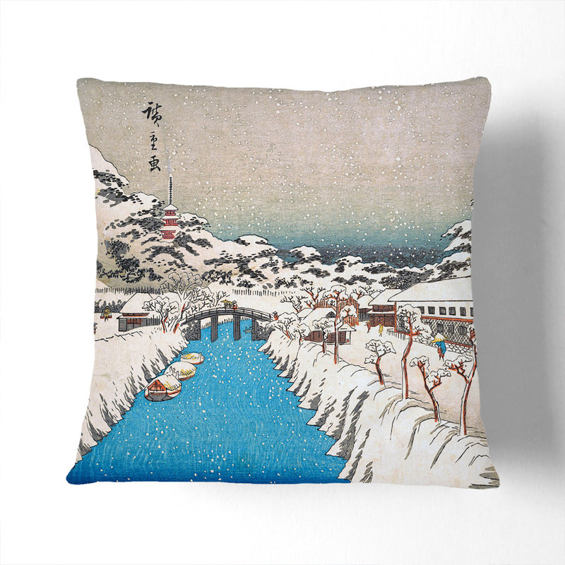 Square Cushion, White, 55 x 55 cm