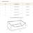 Yakima Striped Polyester Pet Bed-40455857-40455856