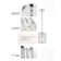 1-Light Dimmable Modern Style Crystal Single Pendant Light