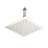 Brushed Nickel Ceiling Mounted Shower Composition - 16" Head & Handheld, Brass, Recreates Natural Rainfall, Self-cleaning Nozzle, Matches American Standard Pipe Connections Array Imitates