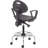 Backed Adjustable Height Ergonomic Industrial Stool Footring
