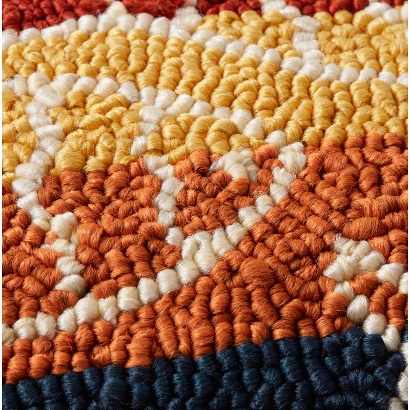 Coussin extérieur Cavett, Polyester/ Bourre en polyester, Multicolore