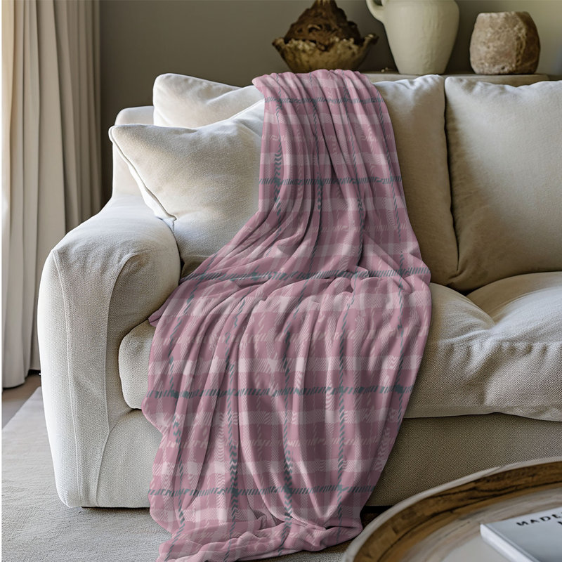 Petal Charm - 1 pièce Sherpa Premium, Lit simple