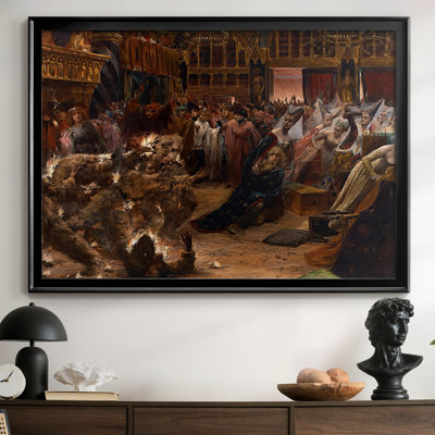 Le Bal des Ardents -Georges-Antoine Rochegrosse-Toile tendue avec châssis, 1889